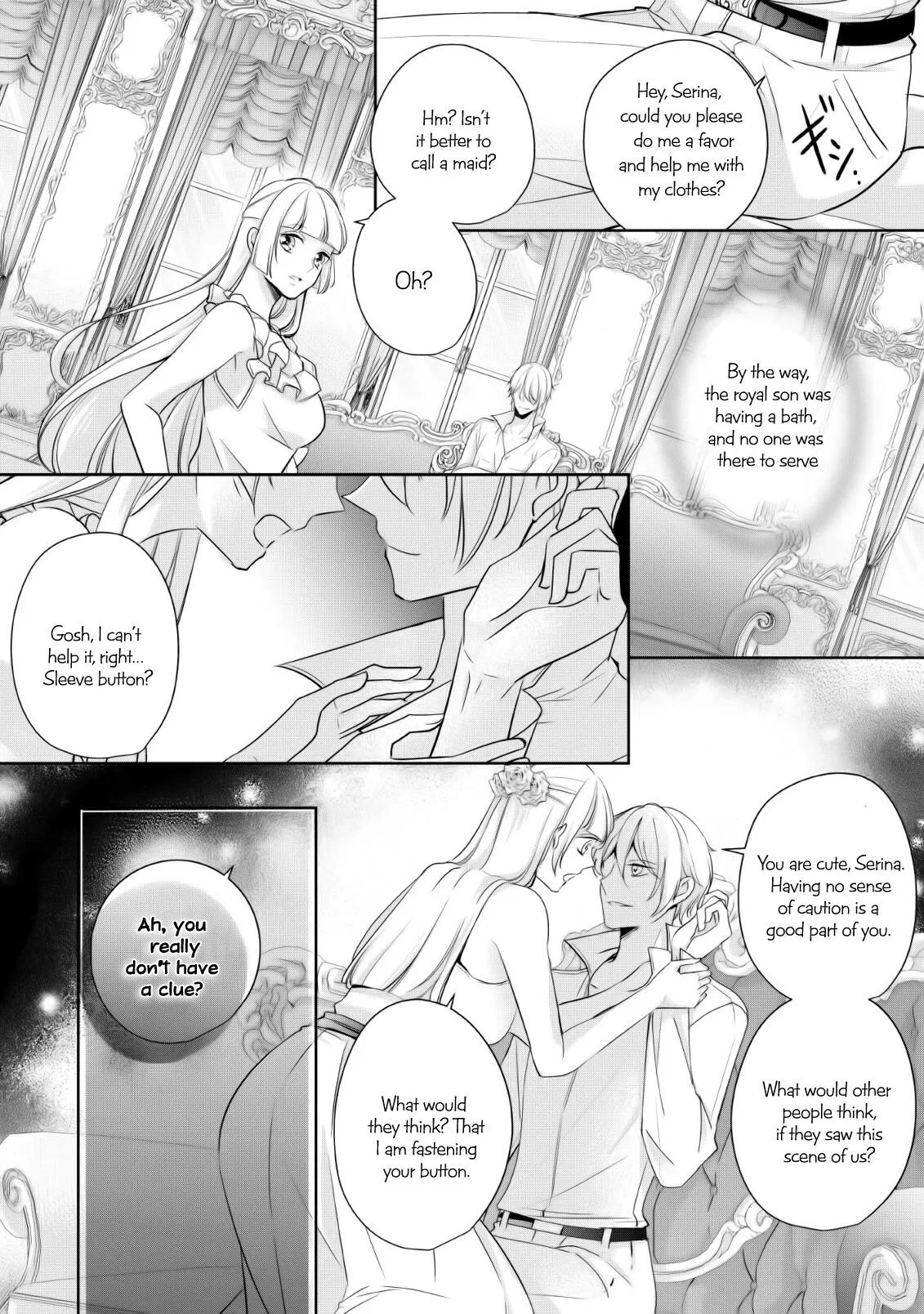 A Bellicose Lady Got Reincarnated!? ~It's an Impossibly Hard Game Where I Would Die If I Don't Fall in Love - Chapter 3 - Page 23