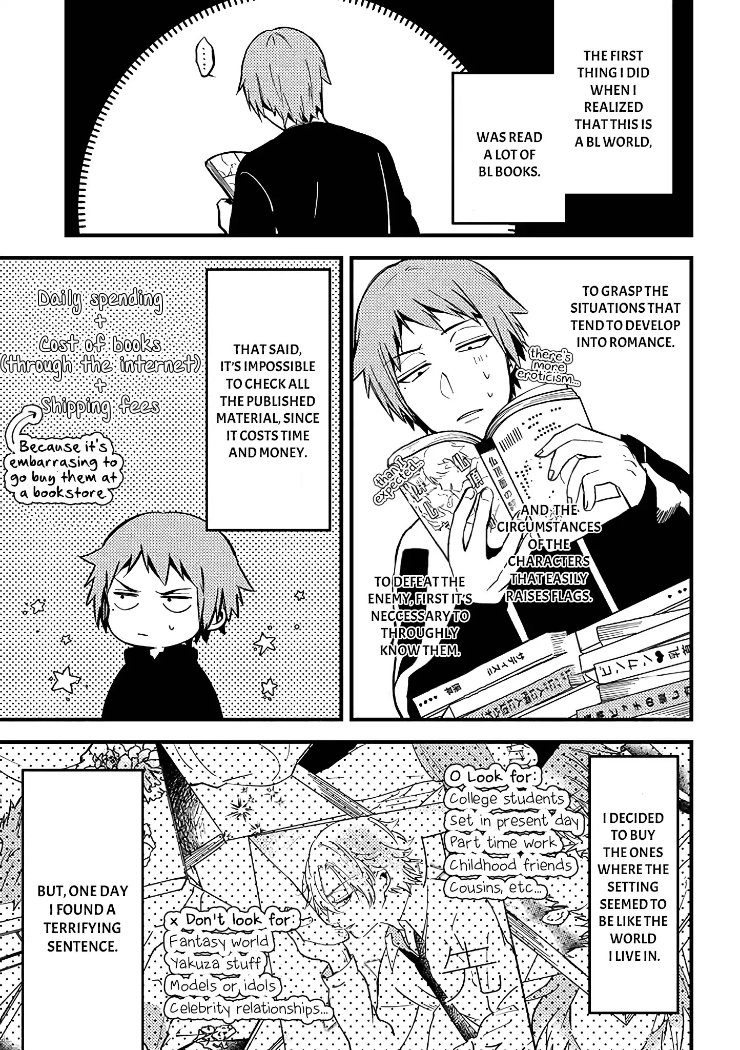 A World Where Everything Definitely Becomes BL vs. The Man Who Definitely Doesn't Want To Be In A BL - Chapter 2 - Page 2