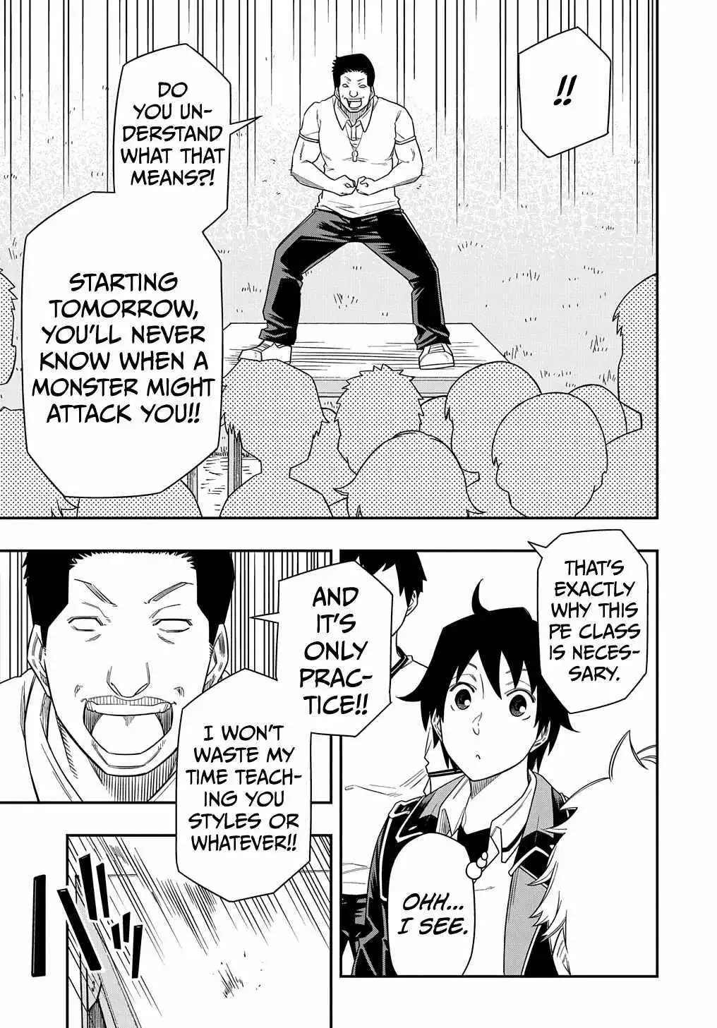 Exiled in a Class Trial for Poor Dexterity - Chapter 9 - Page 14
