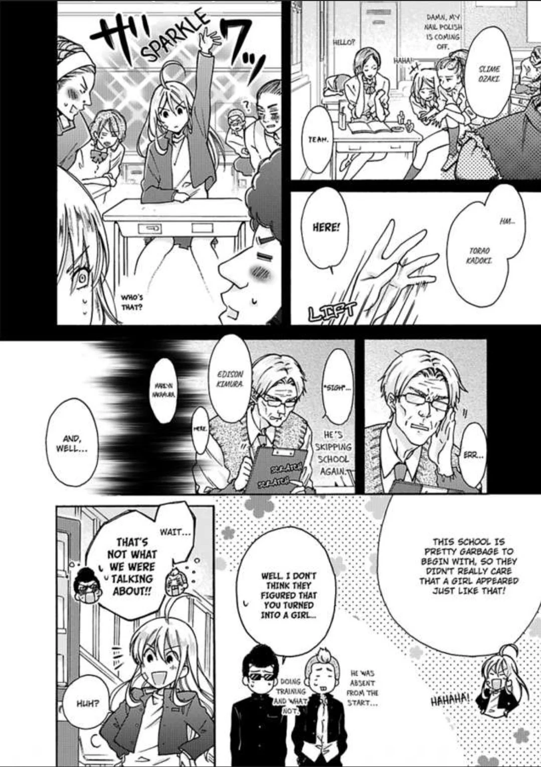 Gender-Swap at the Delinquent Academy -He's Trying to Get My First Time!- - Chapter 2 - Page 4