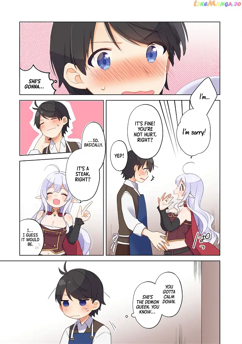 Hara Peko Mao To Horyo Yuusha! Mao Ga Ore No Heya Ni Meshi Wo Gui Ni Kurundaga - Chapter 1 - Page 8