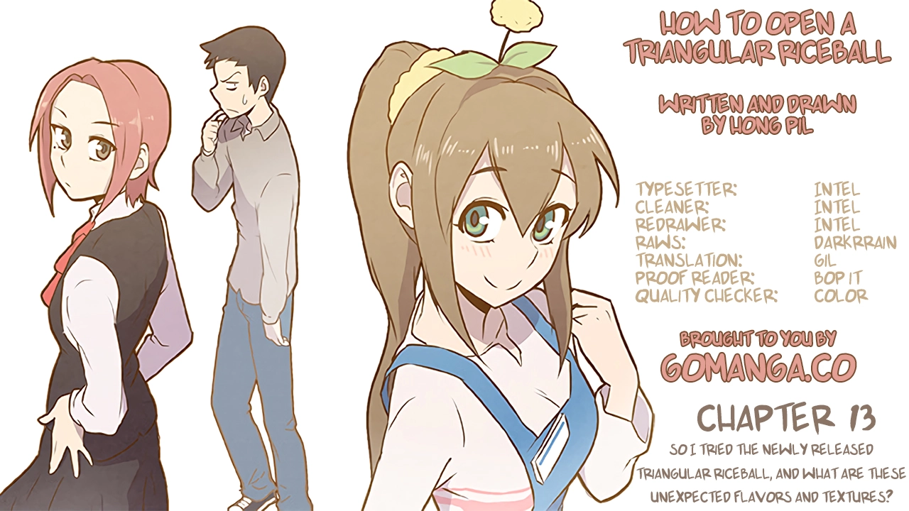 How to Open a Triangular Riceball - Chapter 13 - Page 1