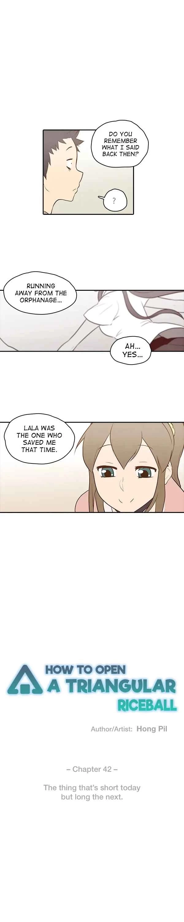 How to Open a Triangular Riceball - Chapter 42 - Page 3