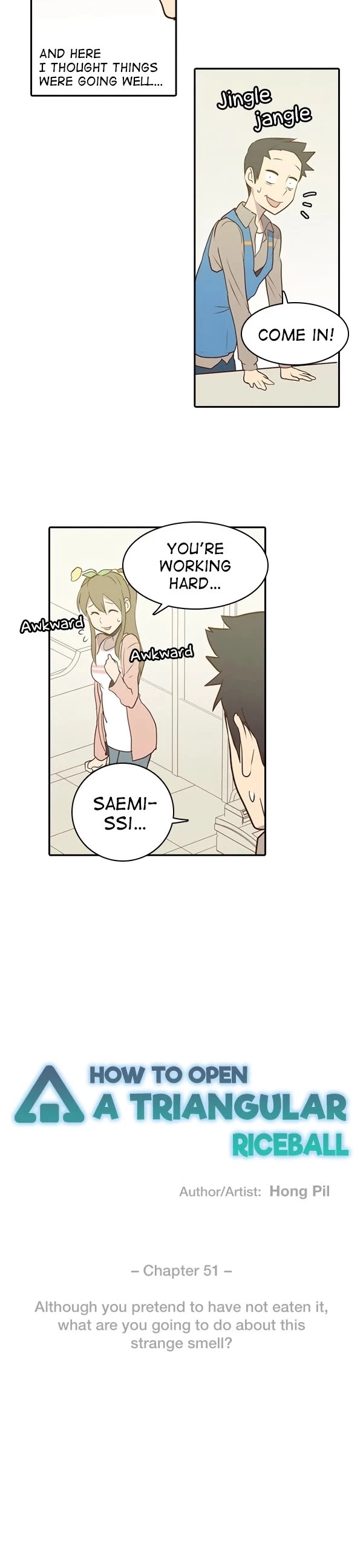 How to Open a Triangular Riceball - Chapter 51 - Page 5