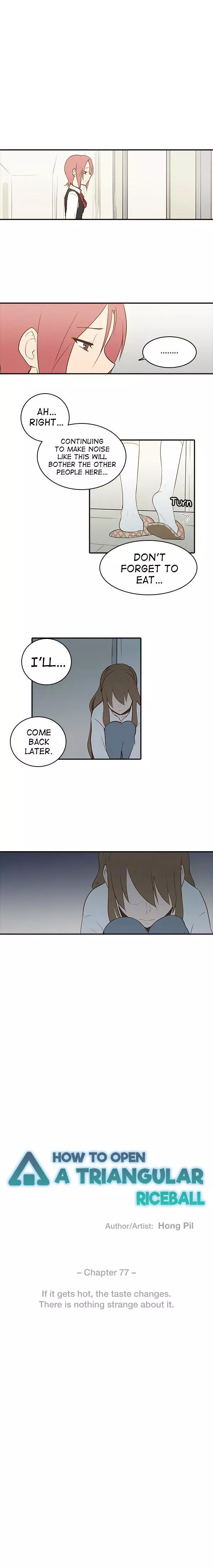 How to Open a Triangular Riceball - Chapter 77 - Page 2