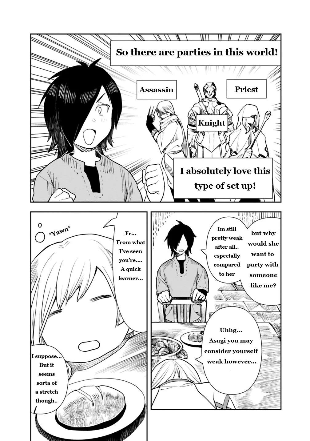 I Came to Another World as a Jack of All Trades and a Master of None to Journey While Relying on Quickness - Chapter 3 - Page 2