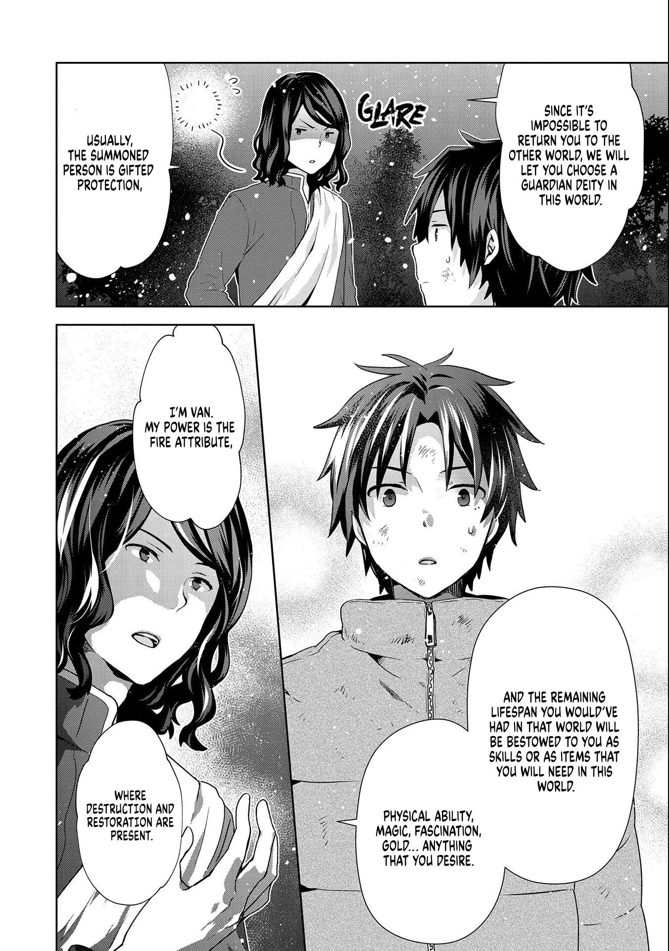 I Got Sent to Another World, but It’s in the Mountains. In Reaction, I Choose Comfort Over Strength. - Chapter 2 - Page 12
