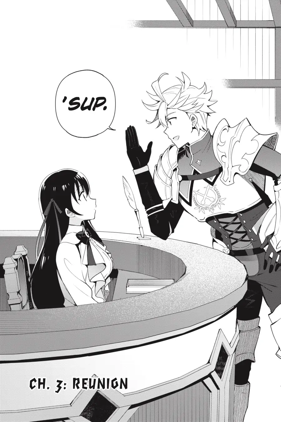 I May Be a Guild Receptionist, but I'll Solo Any Boss to Clock Out on Time - Chapter 3 - Page 3