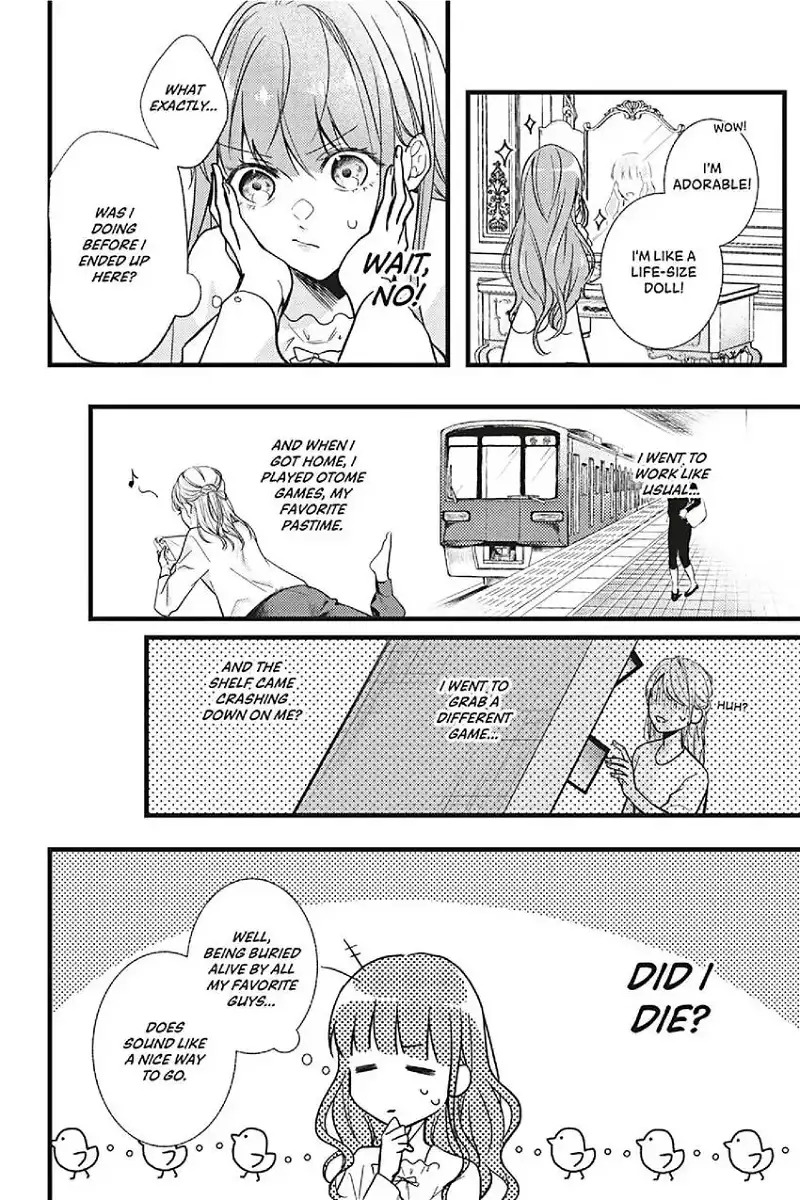 I Was Reincarnated as the Heroine on the Verge of a Bad Ending, and I'm Determined to Fall in Love! - Chapter 1 - Page 5
