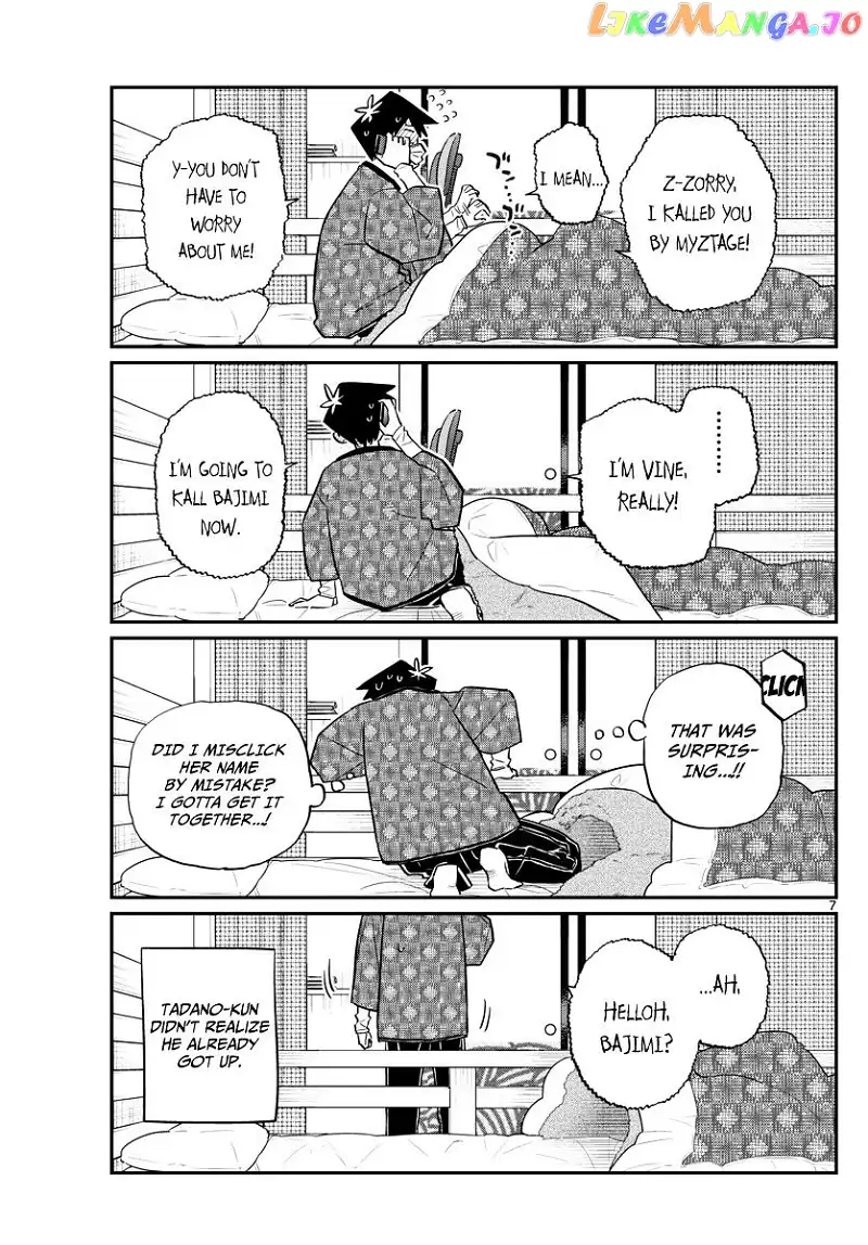 Komi-san wa Komyushou desu - Chapter 99 - Page 7