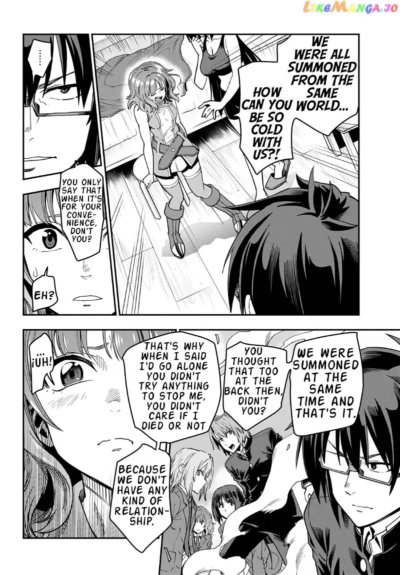 Konjiki no Moji Tsukai - Yuusha Yonin ni Makikomareta Unique Cheat - Chapter 70 - Page 18