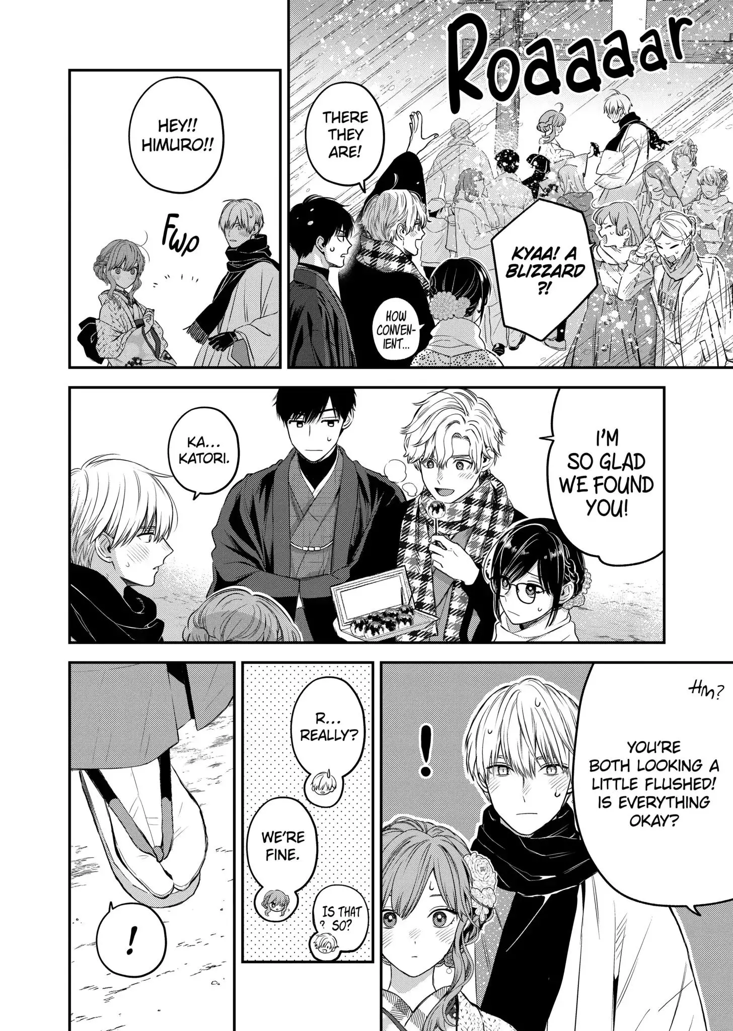 Koori Zokusei Danshi to Cool na Douryo Joshi - Chapter 35.5 - Page 11