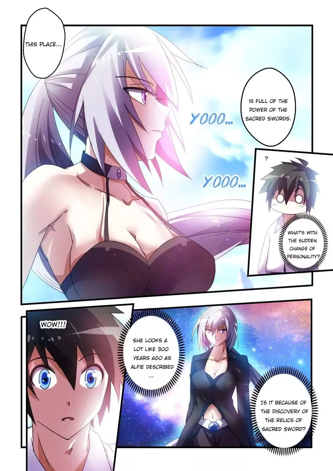 Mowang Yu Yongzhe Yu Sheng Jian Shendian ( Devil, Braves And Sacred Sword Palace ) - Chapter 37 - Page 8
