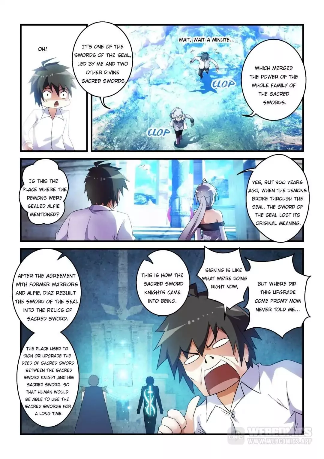 Mowang Yu Yongzhe Yu Sheng Jian Shendian ( Devil, Braves And Sacred Sword Palace ) - Chapter 37 - Page 9
