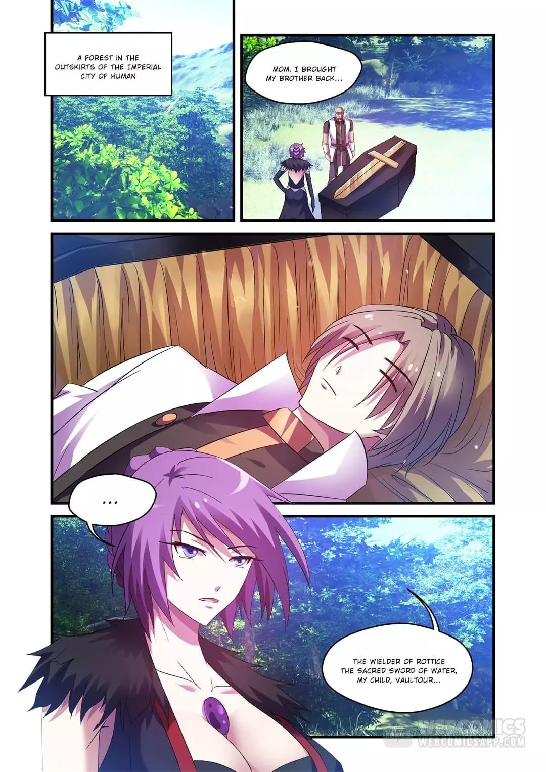 Mowang Yu Yongzhe Yu Sheng Jian Shendian ( Devil, Braves And Sacred Sword Palace ) - Chapter 96 - Page 1