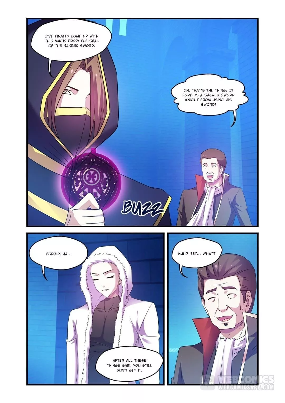 Mowang Yu Yongzhe Yu Sheng Jian Shendian ( Devil, Braves And Sacred Sword Palace ) - Chapter 96 - Page 9