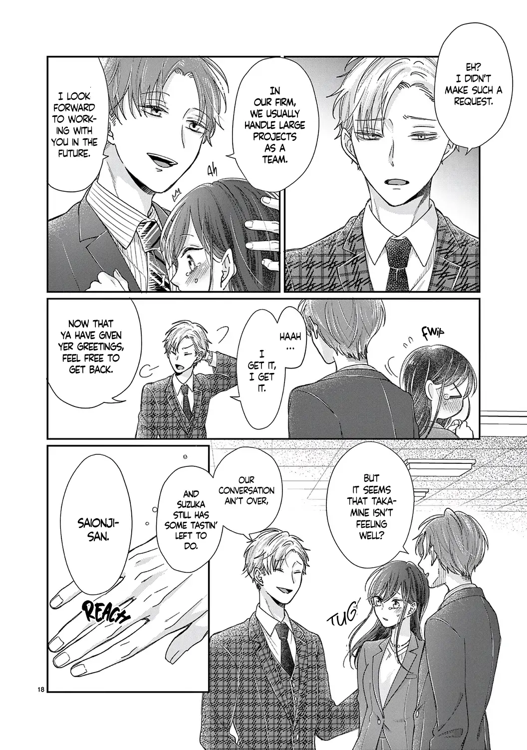 O Kuchi ga Etchina Jakuten Datte, Raibaru no Eriito Douryou ni Barete Shimaimashita - Chapter 18 - Page 21
