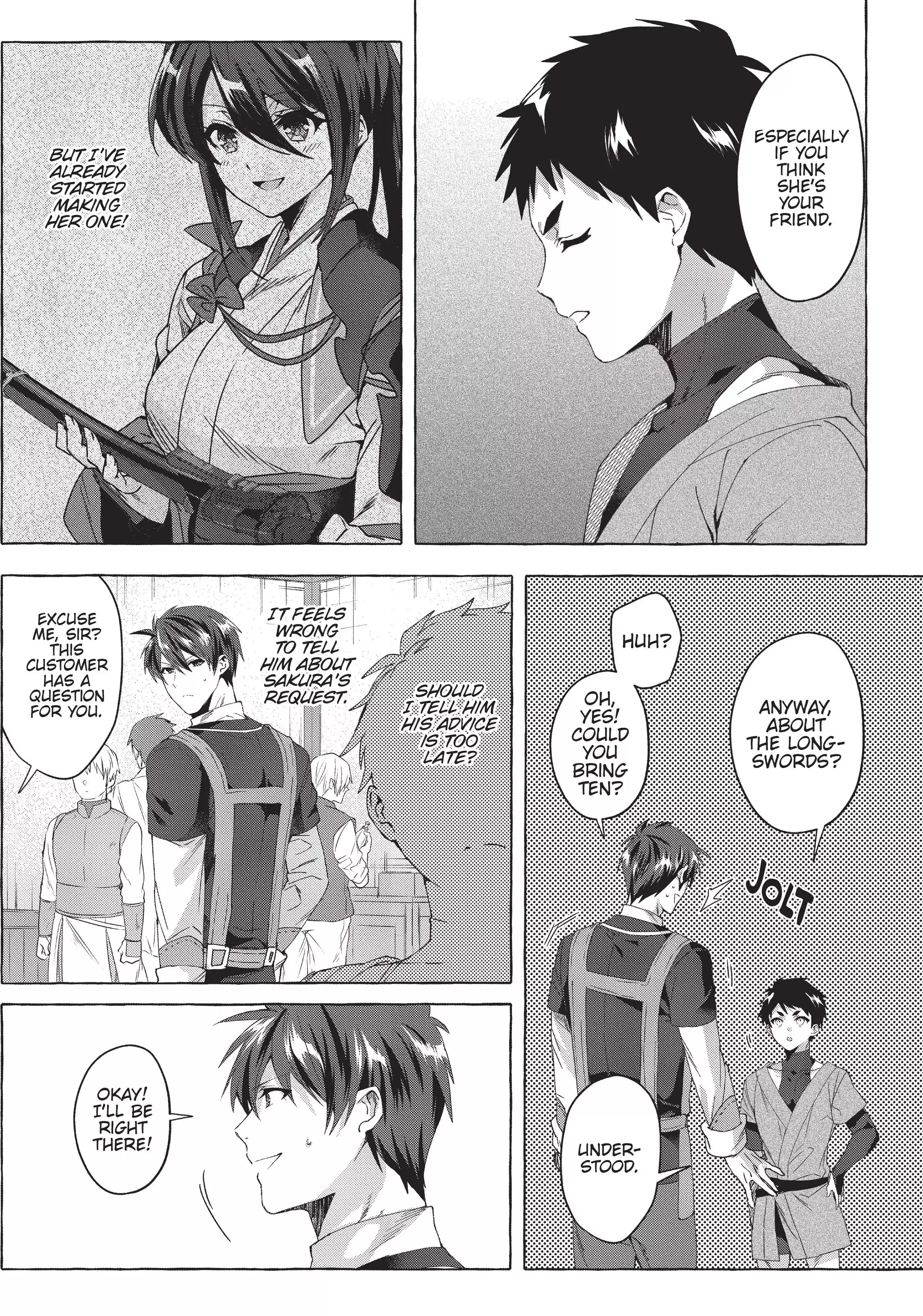 [Shuufuku] Sukiru ga Bannou Chiito-ka Shitanode, Buki-ya demo Hirakou ka to Omoimasu - Chapter 16 - Page 5