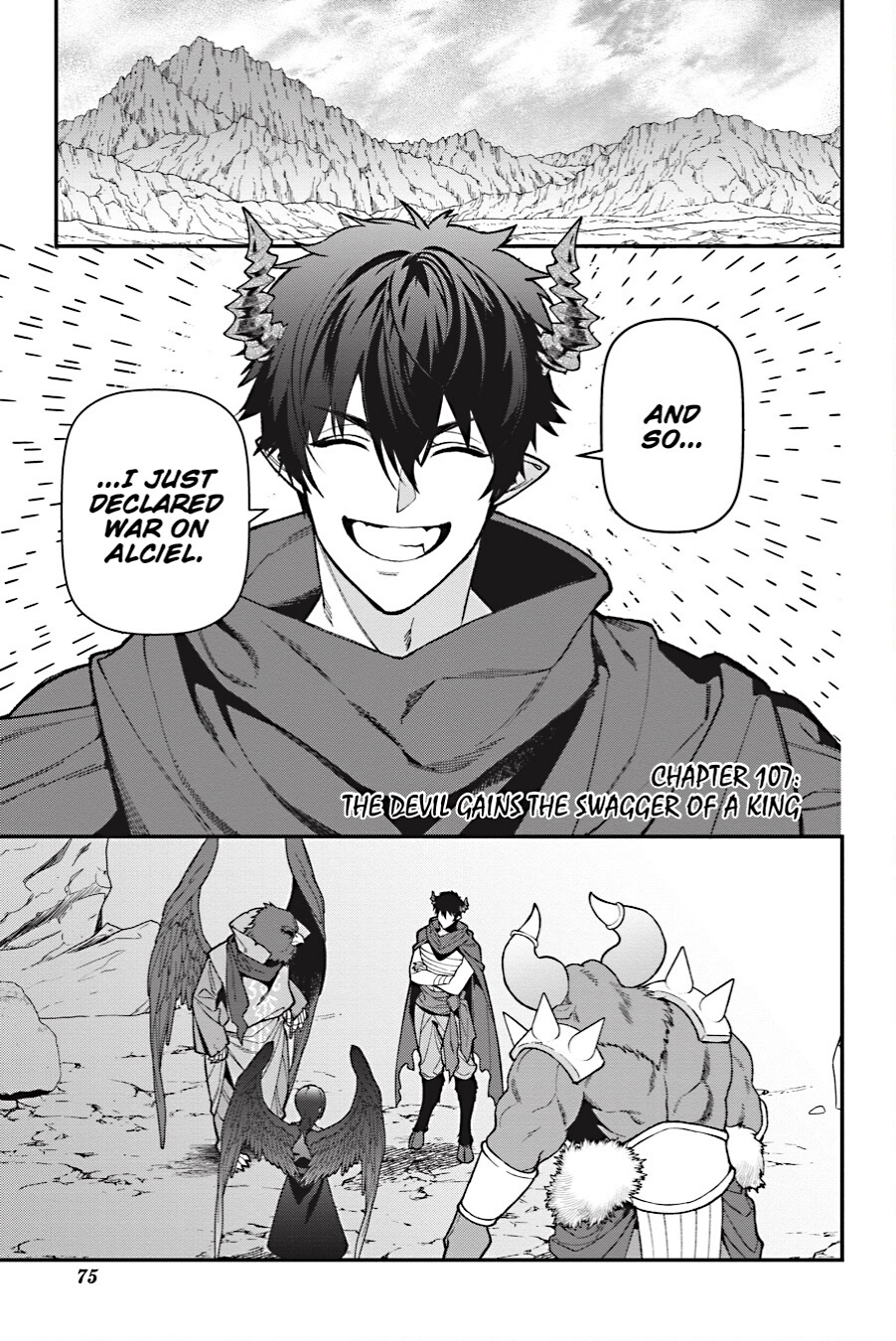 The Devil Is a Part-Timer! (Official) - Chapter 107 - Page 1