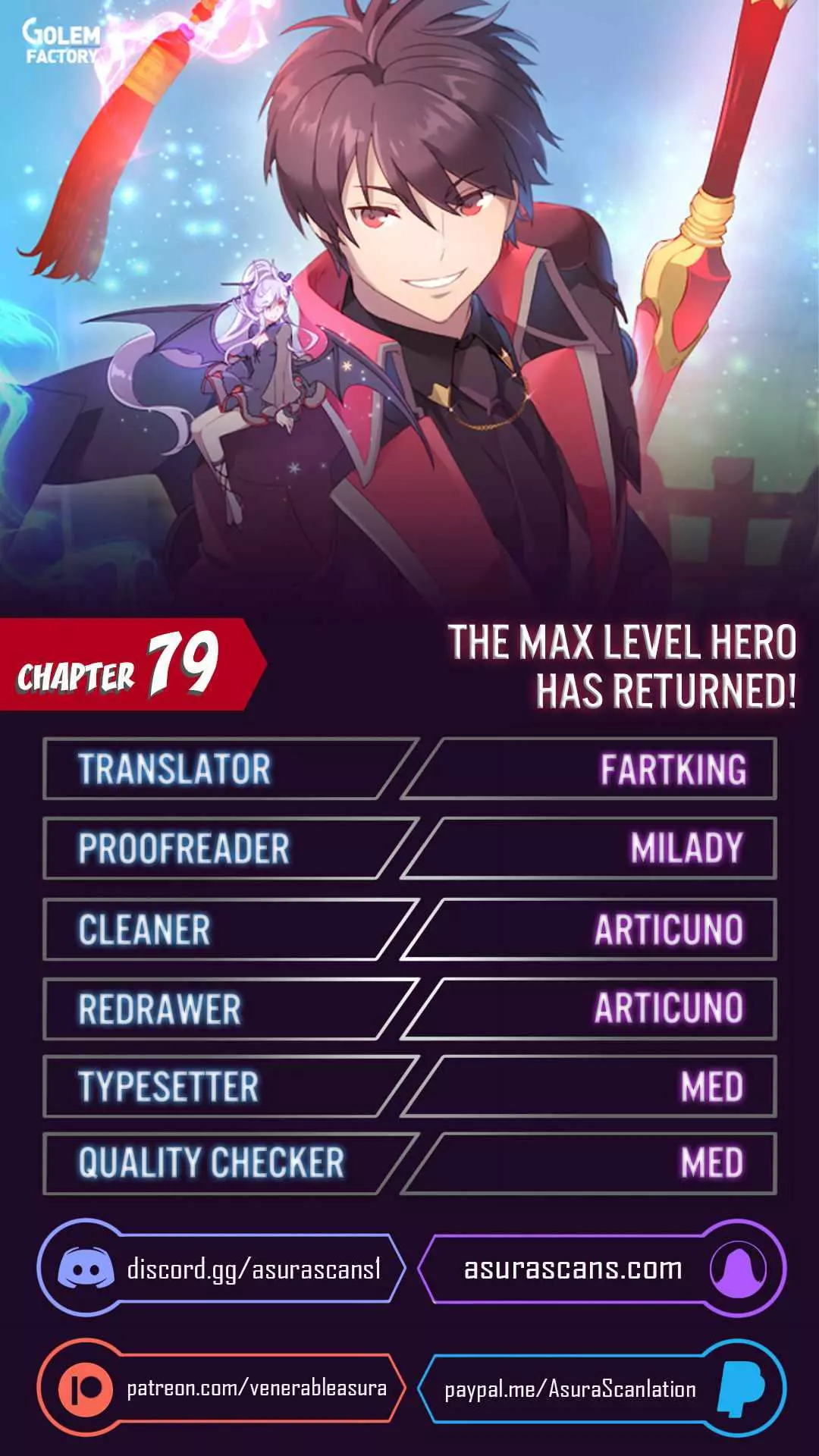 The Max Level Hero has Returned! - Chapter 79 - Page 1