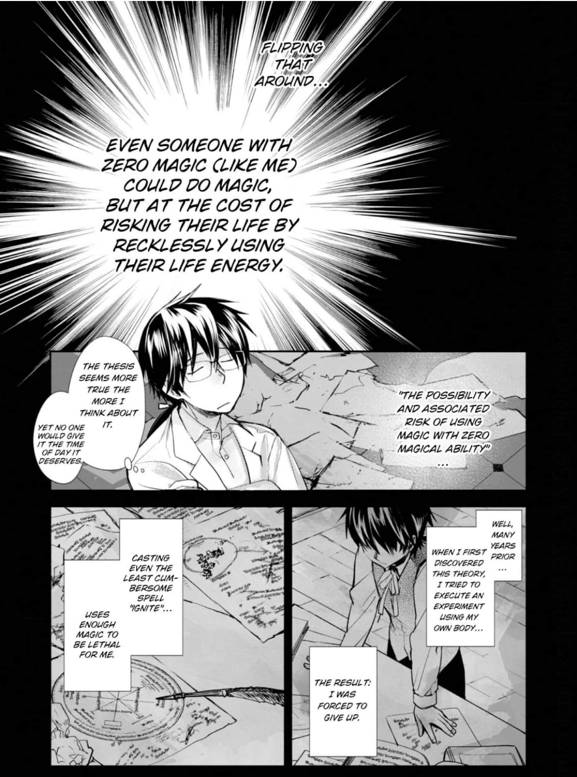The Most Powerful Mage With Zero Magic Power: "I Told You Your Magic Theory Was Wrong, Didn’t I?"/Official - Chapter 2 - Page 34