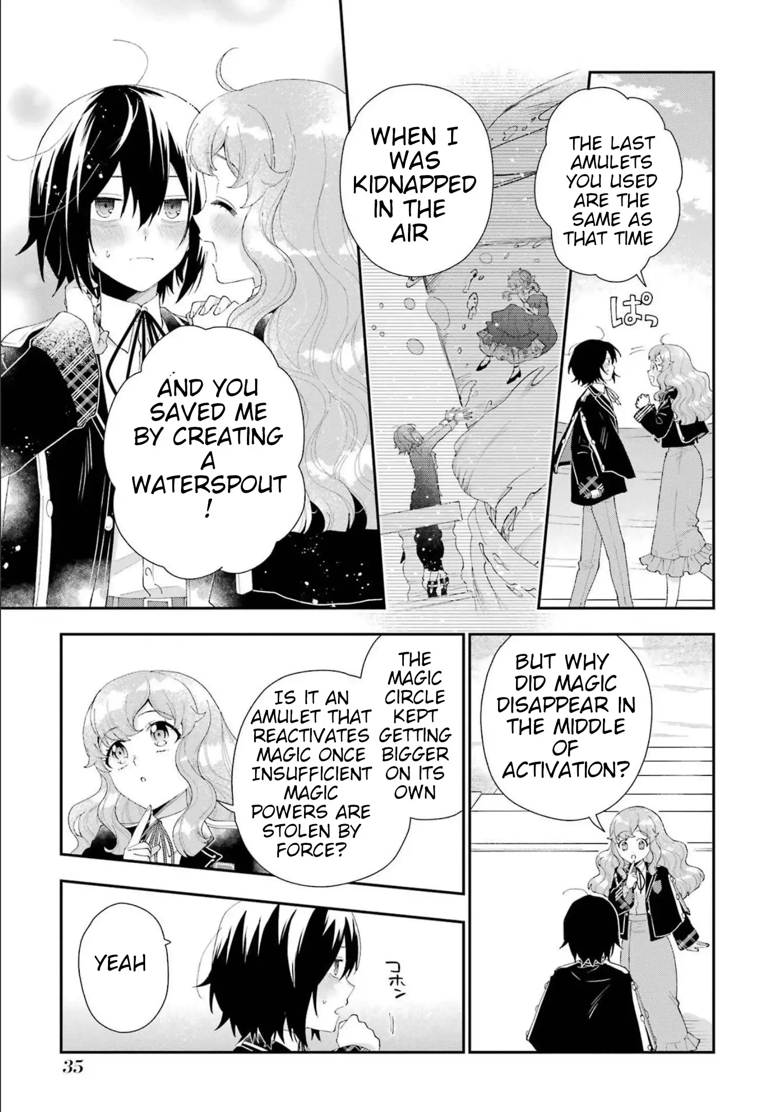 The Noble Girl With a Crush on a Plain and Studious Guy Finds the Arrogant Prince to Be a Nuisance - Chapter 13 - Page 36