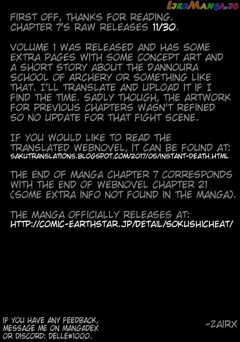 The other world doesn't stand a chance against the power of instant death. - Chapter 7 - Page 23