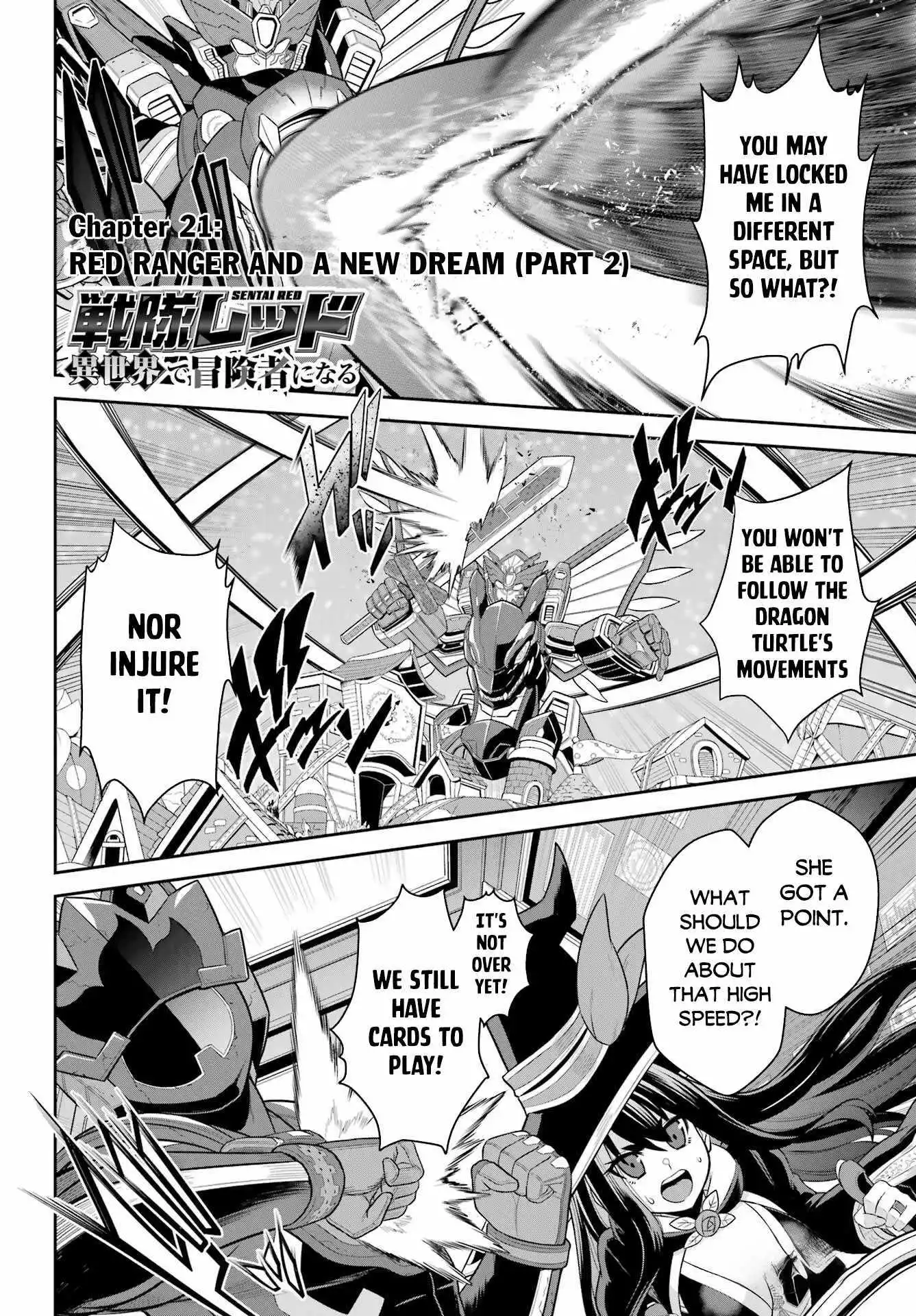 The Red Ranger Becomes an Adventurer in Another Word - Chapter 21 - Page 3