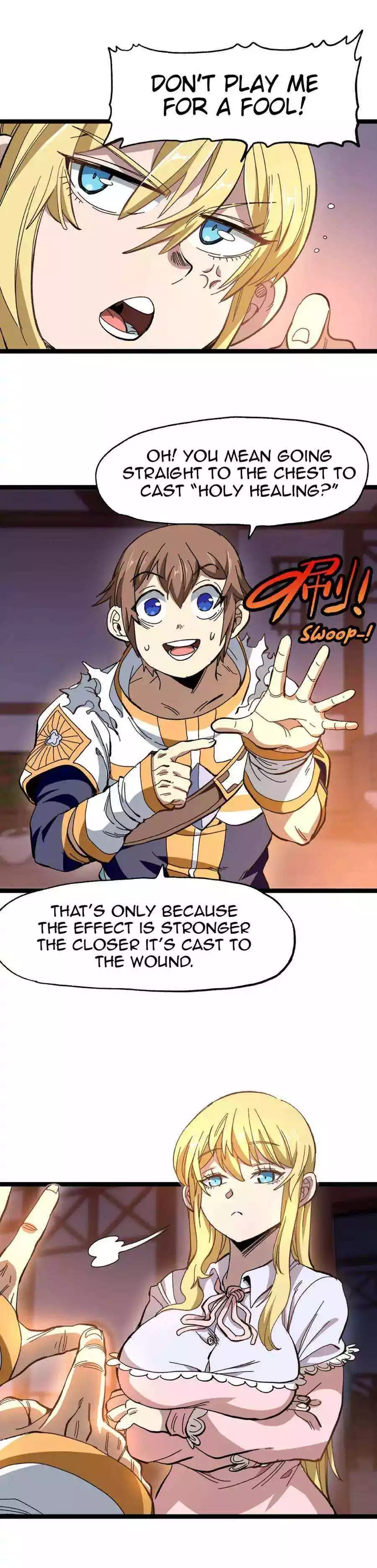 The Unrivaled Delinquent In Combat Has Ended Up Becoming A Healer Within A Game - Chapter 20 - Page 15