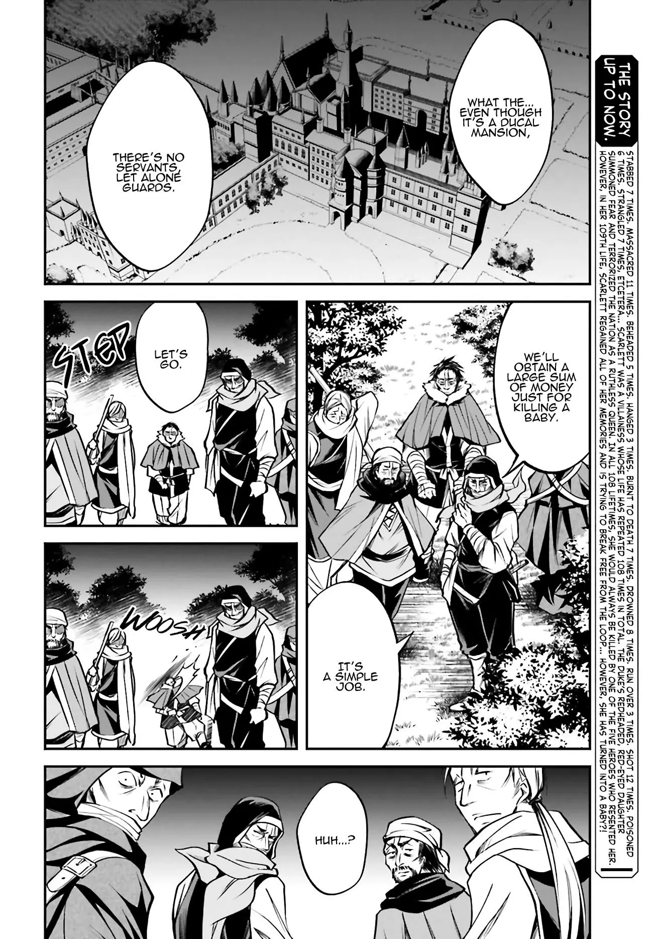 The Villainess Who Has Been Killed 108 Times. She Remembered Everything. The Maiden with the Ruby Creates a Miracle. - Chapter 2 - Page 3